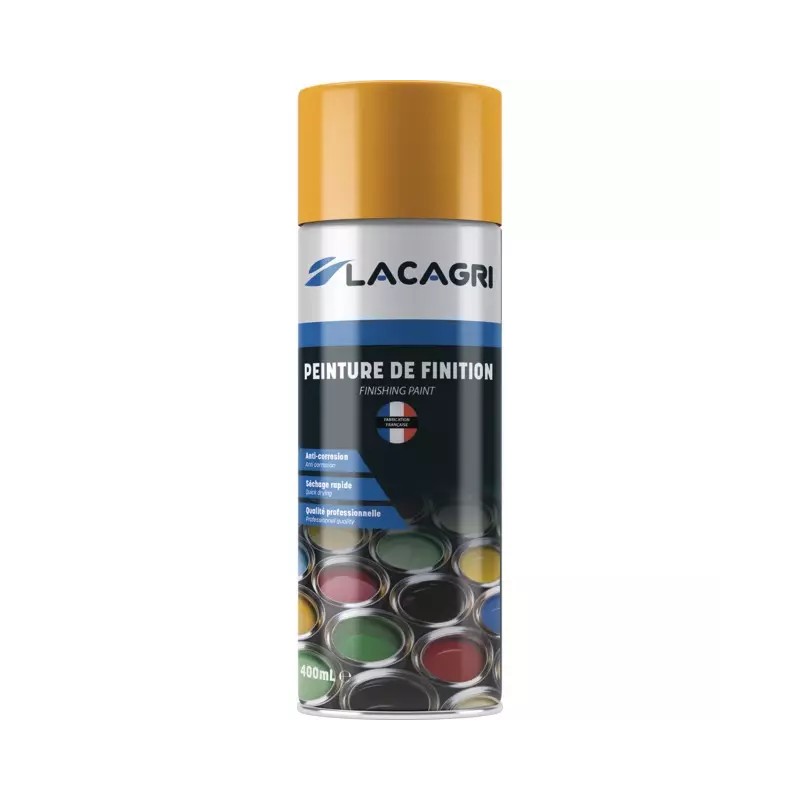 PEINTURE DE FINITION JAUNE PRIMA AEROSOL 400ML - ref. 238261 | TP Agri
