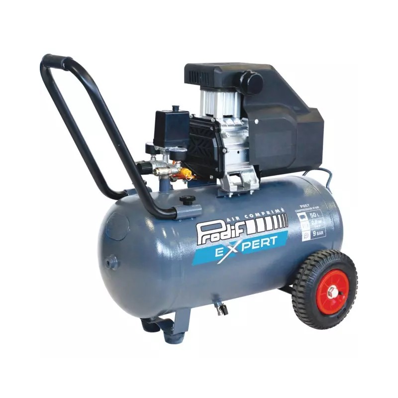 COMPRESSEUR A AIR 50L 2,5CV MONOPHASE 15M3 PR - ref. 1940001 | TP Agri