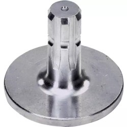 ARBRE CANNELE AVEC BRIDE LG 120 MM 1"3/8 6 CAN - ref. 212568 | TP Agri