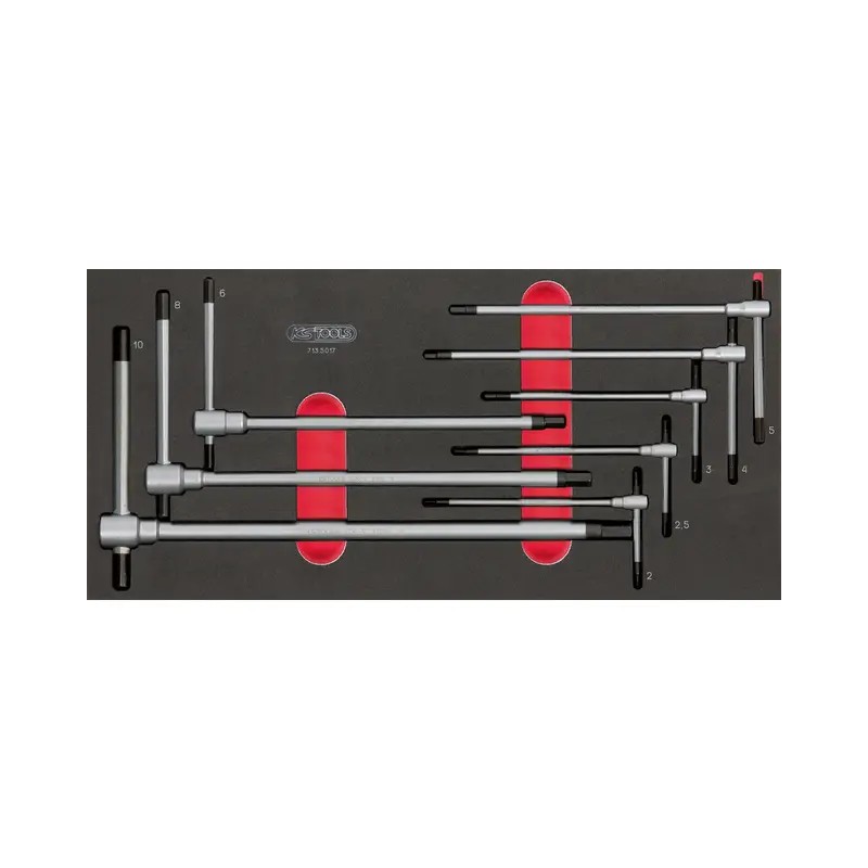 MODULE DE CLES MALES 6 PANS A POIGNEE EN T - ref. KS7135017 | TP Agri