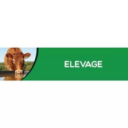 BANDEAU MAGNETIQUE ELEVAGE PVC 0.3X980X250 M - ref. 9031218M | TP Agri