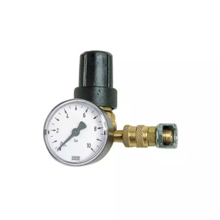 MANOMETRE DETENDEUR FEMELLE 1/4" AVEC RACCORD - ref. 1940757 | TP Agri