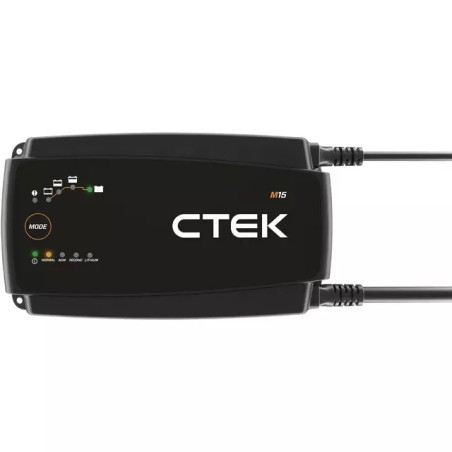 CHARGEUR DE BATTERIE M15 12V 15A CTEK - ref. 31369005 | TP Agri