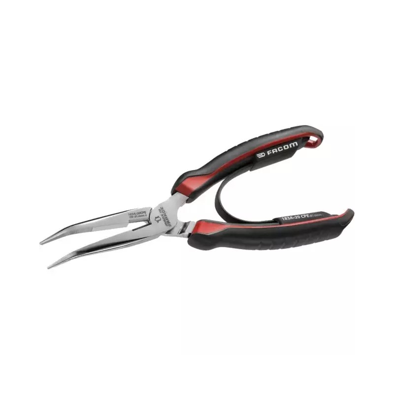 PINCE A BEC DEMI ROND COUDE LONG EFFILE LG 20 - ref. 1911338 | TP Agri