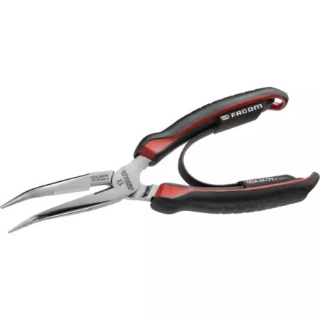 PINCE A BEC DEMI ROND COUDE LONG EFFILE LG 20 - ref. 1911338 | TP Agri