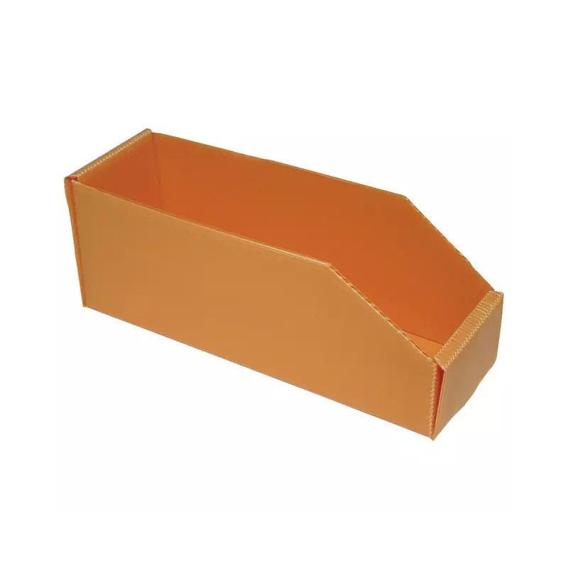 BOITE PLASTIBOX ORANGE 280X90X105/70MM - ref. 1917300 | TP Agri