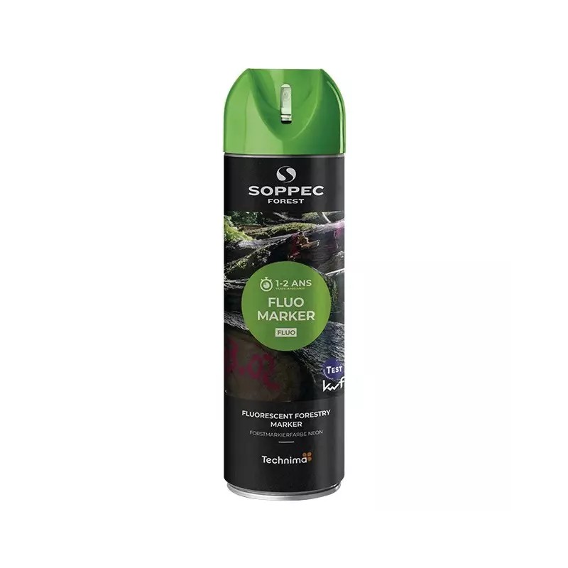 TRACEUR FORESTIER FLUORESCENT VERT 500ML - ref. 21312318 | TP Agri