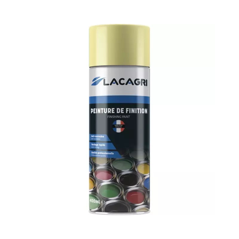 PEINTURE DE FINITION JAUNE VASLIN AEROSOL 400M - ref. 238582 | TP Agri