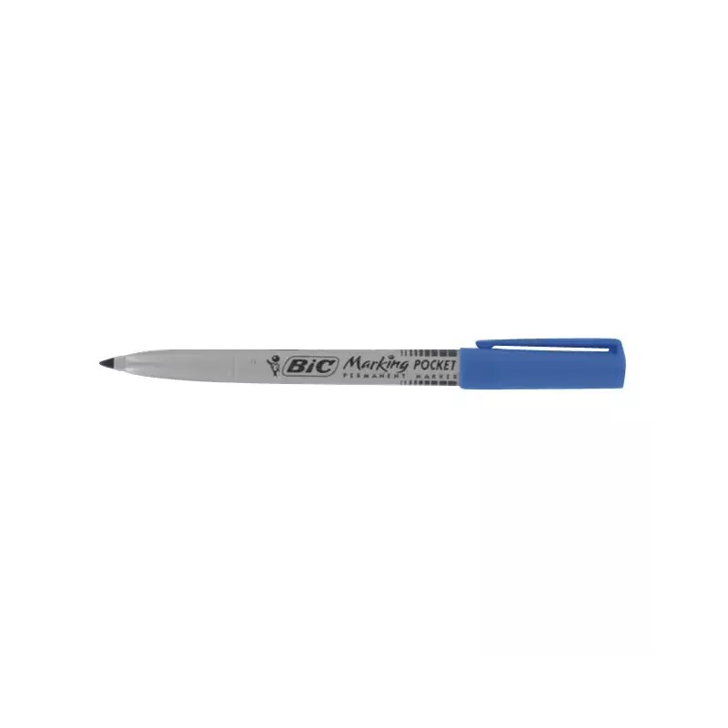 MARQUEUR PERMANENT BLEU POINTE FINE OGIVE BIC - ref. 2432955 | TP Agri