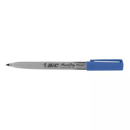 MARQUEUR PERMANENT BLEU POINTE FINE OGIVE BIC - ref. 2432955 | TP Agri