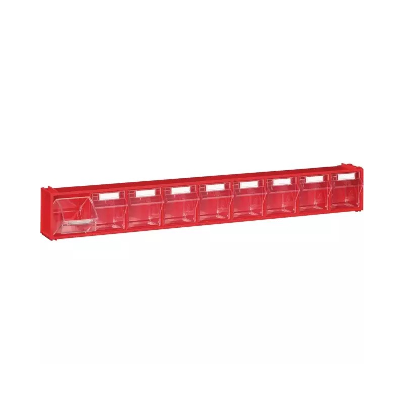 MODULE ROUGE 9 CASIERS BASCULANTS TRANSPARENT - ref. 9033611 | TP Agri