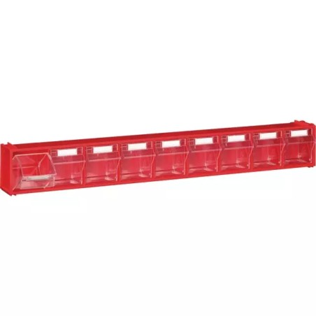 MODULE ROUGE 9 CASIERS BASCULANTS TRANSPARENT - ref. 9033611 | TP Agri