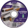 DISQUE A TRONCONNER FIN METAL INOX PLAT 115X1 - ref. 1925866 | TP Agri