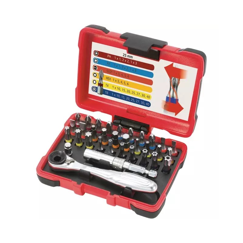 EMBOUTS DE VISSAGE A CODE COULEUR TORSIONPO - ref. KS9183010 | TP Agri