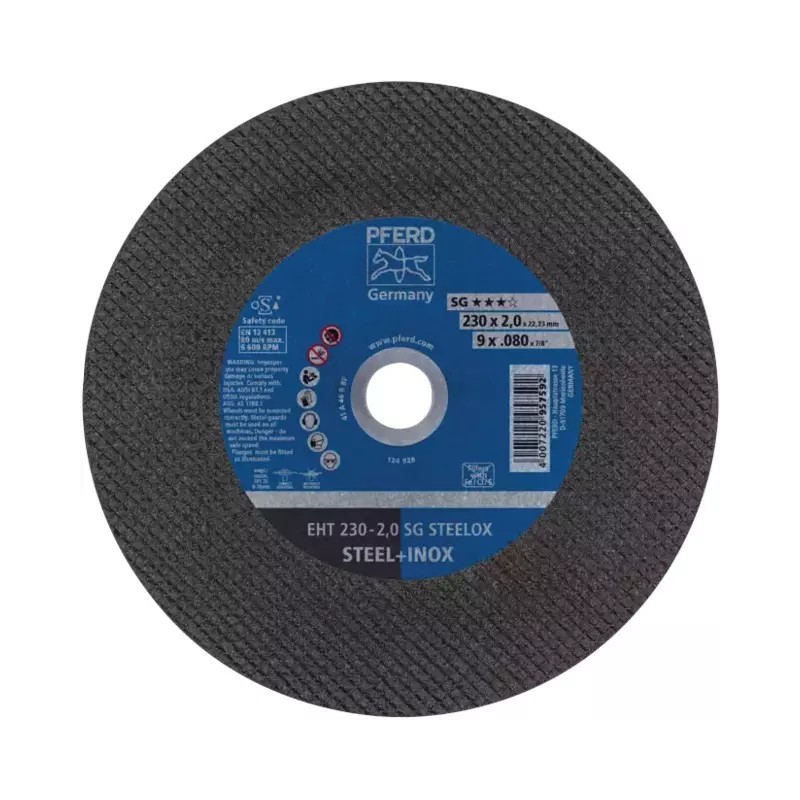 DISQUE A TRONCONNER METAL/INOX 230X2X22,2 MM - ref. 1925134 | TP Agri