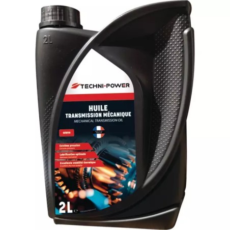 HUILE DE TRANSMISSION 80W90 BIDON 2L TECHNI-P - ref. 1970130 | TP Agri