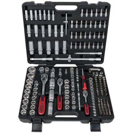 DOUILLES ET ACCESSOIRES 1/4" + 3/8" + 1/2" - ref. KS9170795 | TP Agri