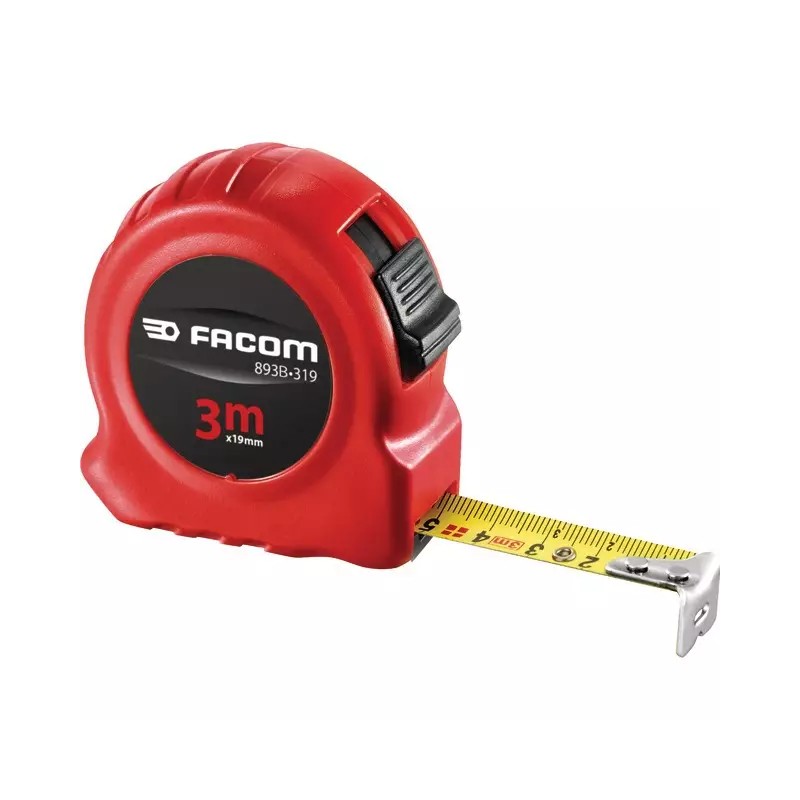 METRE A RUBAN ABS 3 M X 19 MM RED SERIES FACO - ref. 1911750 | TP Agri