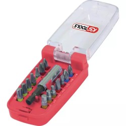 EMBOUTS DE VISSAGE A CODE COULEUR JEU DE 15 - ref. KS9183000 | TP Agri