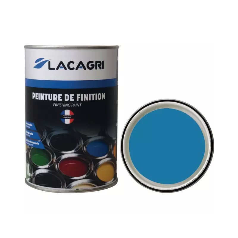 PEINTURE DE FINITION BLEU BOBARD POT 1L LACAG - ref. 1676484 | TP Agri
