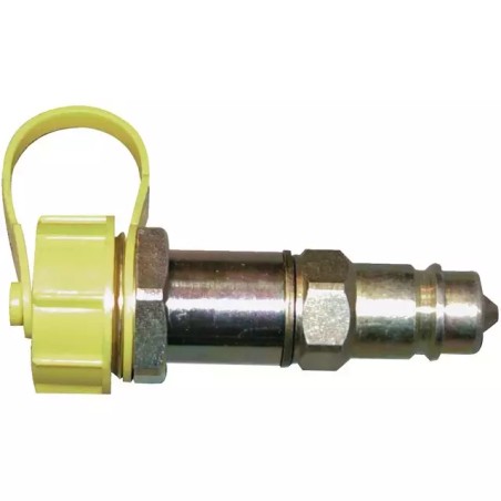 VALVE COTE TRACTEURV8T +COUPLEUR MALE POINTE - ref. 31074227 | TP Agri