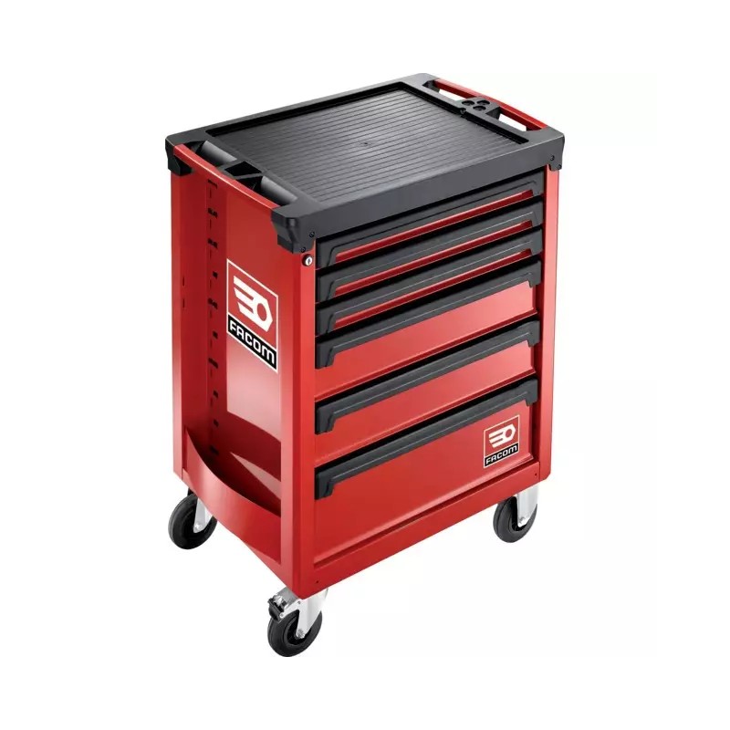 SERVANTE ROLL M3 6 TIROIRS ROUGE FACOM - ref. 1911717 | TP Agri