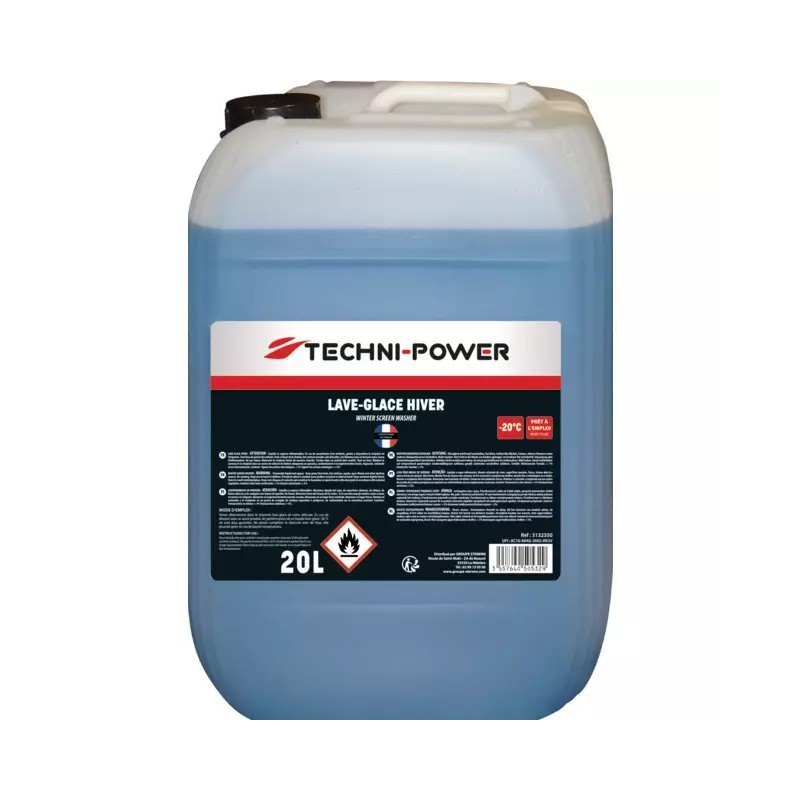 LAVE GLACE HIVER -20°C BIDON 20L TECHNI-POWER - ref. 3132350 | TP Agri