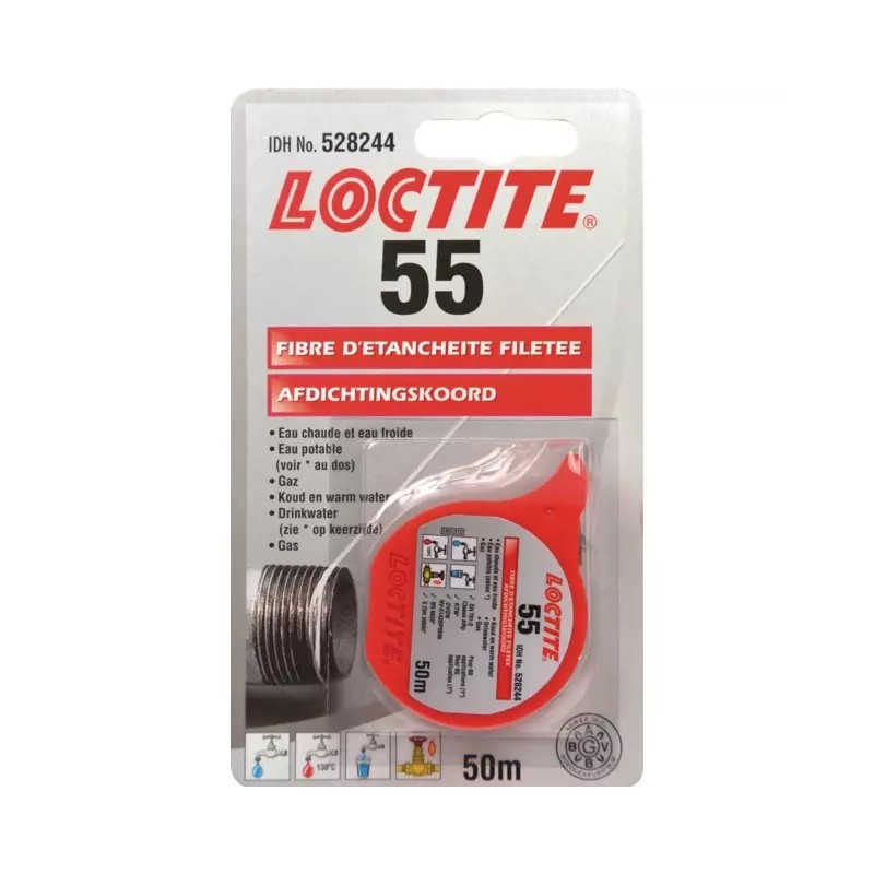 FIBRE D'ETANCHEITE FILETEE 55 ROULEAU 50 M LO - ref. 1982436 | TP Agri