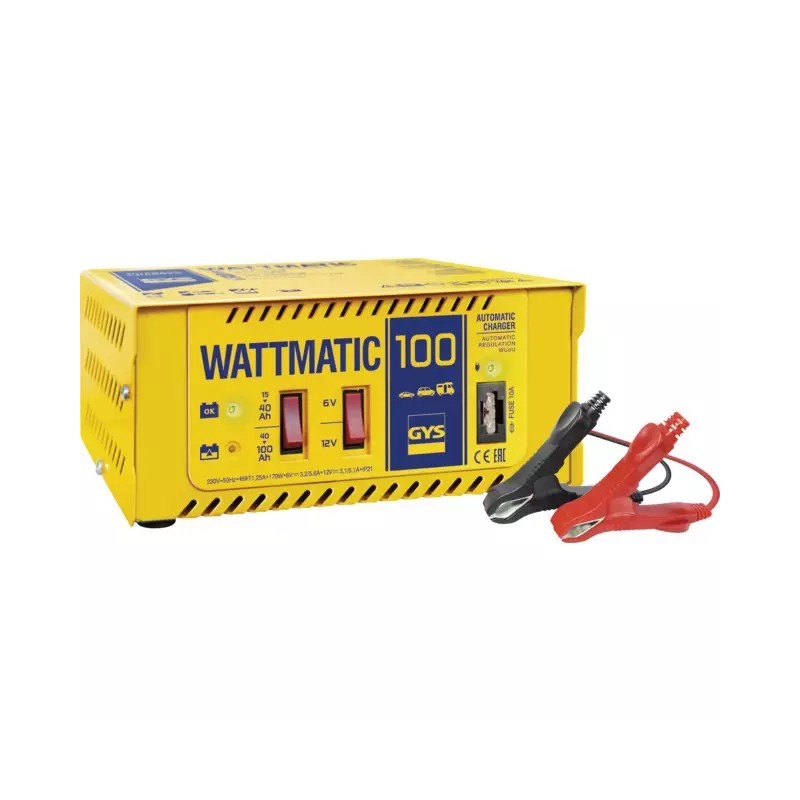 CHARGEUR DE BATTERIE WATTMATIC 100 GYS - ref. 31368145 | TP Agri