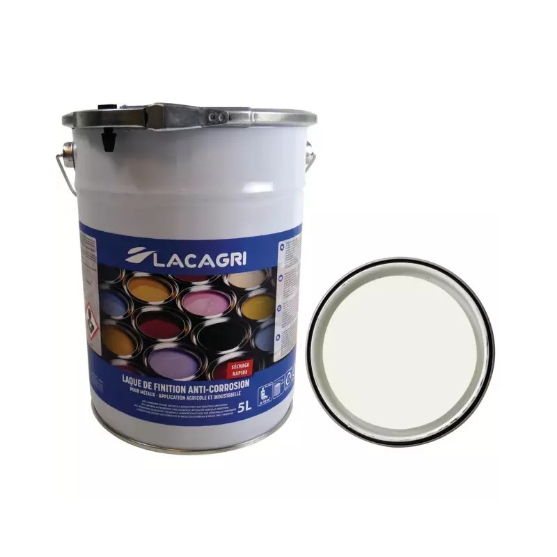 PEINTURE DE FINITION BLANC BRILLANT SEAU 5L L - ref. 1676577 | TP Agri