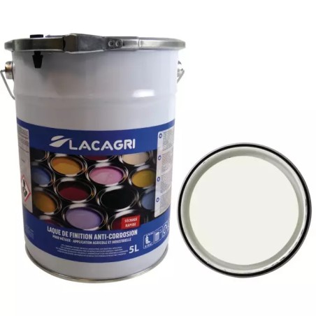 PEINTURE DE FINITION BLANC BRILLANT SEAU 5L L - ref. 1676577 | TP Agri
