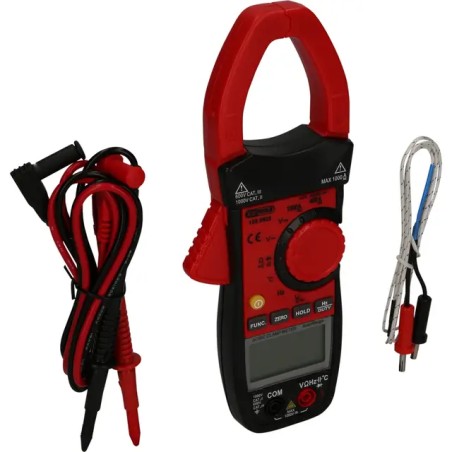 PINCE AMPEREMETRIQUE DIGITALE 1000 V AVEC S - ref. KS1500929 | TP Agri