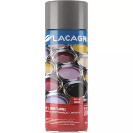 PEINTURE HAUTE TEMPERATURE ALUMINIUM AEROSOL 4 - ref. 237597 | TP Agri