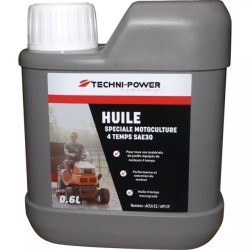 HUILE 4 TEMPS MOTOCULTURE SAE30 BIDON 0,6L TE - ref. 1970070 | TP Agri