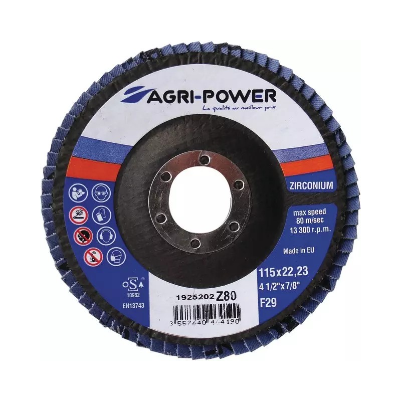 DISQUE A LAMELLES MOYEU DEPORTE 115 MM GRAIN - ref. 1925202 | TP Agri