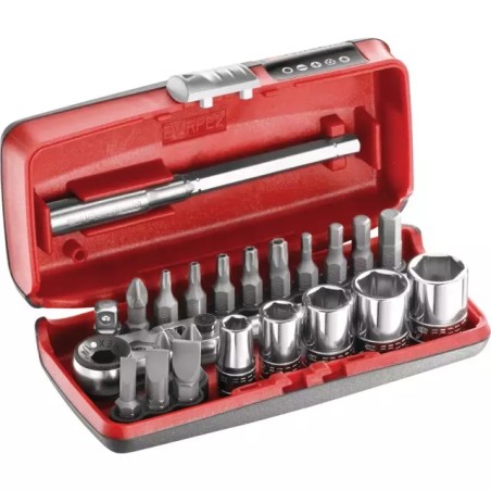 DOUILLES ET ACCESSOIRES 1/4" COFFRET PICO DE - ref. 1911475 | TP Agri