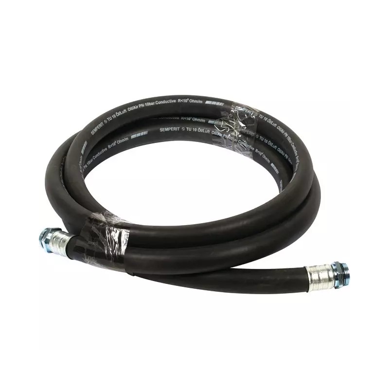 FLEXIBLE REFOULEMENT GASOIL 4M D25MM AVEC RACC - ref. 227730 | TP Agri