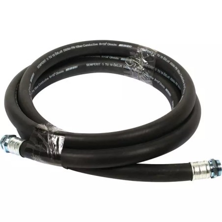 FLEXIBLE REFOULEMENT GASOIL 4M D25MM AVEC RACC - ref. 227730 | TP Agri