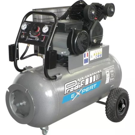 COMPRESSEUR A AIR 100L 3CV TRIPHASE 21M3 PROD - ref. 1940008 | TP Agri