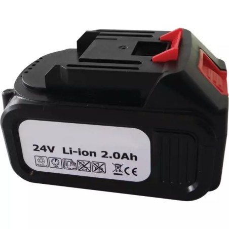 BATTERIE POMPE A GRAISSE ELECTRIQUE 24V TECHN - ref. 1945297 | TP Agri