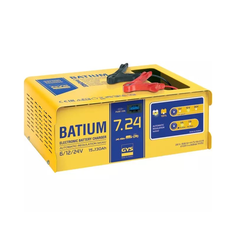 CHARGEUR DE BATTERIE BATIUM 7.24 GYS - ref. 31368130 | TP Agri