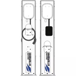 SUPPORT DE FIXATION POUR BORNE CHARGEUR DE VEH - ref. 453030 | TP Agri