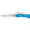 COUTEAU BAROUDEUR N°7 BLEU CYAN OPINEL - ref. 1885340 | TP Agri