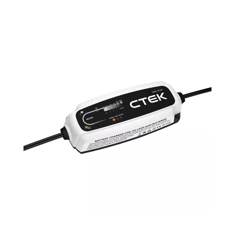 CHARGEUR DE BATTERIE TIME TO GO 12V - 5.0A CTE - ref. 271972 | TP Agri