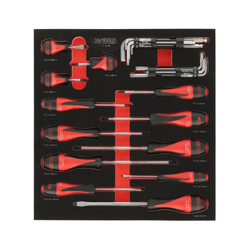 MODULE DE VISSAGE 28 PIECES KS TOOLS - ref. KS7125028 | TP Agri