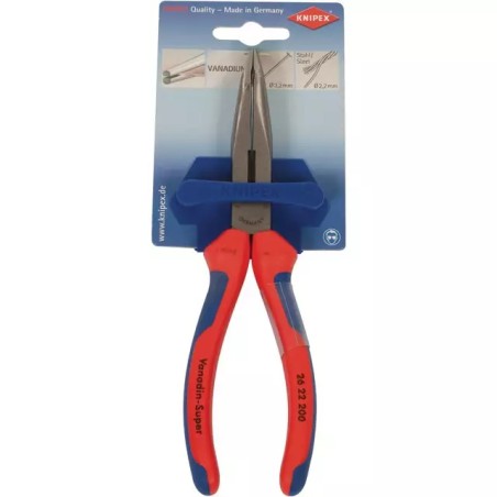 PINCE A BEC DEMI ROND COUDE COUPANTE LG 200 M - ref. 1901376 | TP Agri