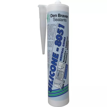 MASTIC SILICONE-8051 TRANSLUCIDE CARTOUCHE 3 - ref. 33085121 | TP Agri