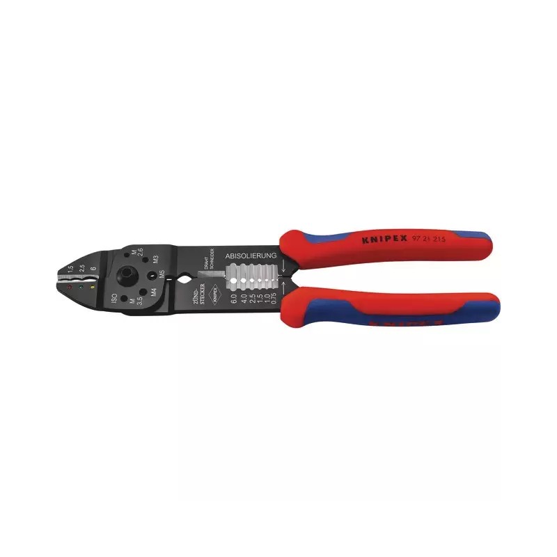 PINCE A SERTIR CAPACITE 0,75/6MM2 LG 230 MM K - ref. 1901378 | TP Agri