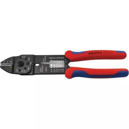 PINCE A SERTIR CAPACITE 0,75/6MM2 LG 230 MM K - ref. 1901378 | TP Agri