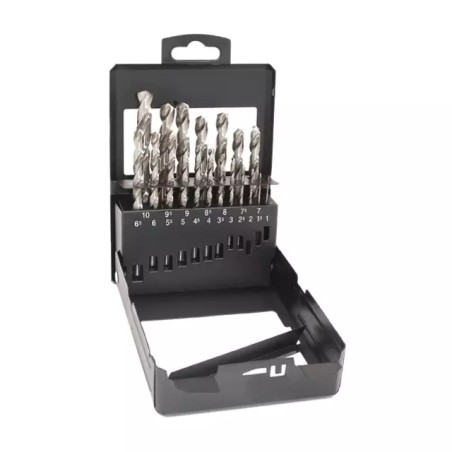 FORETS 1 A 10 MM HSS COBALT 5% COFFRET DE 19 - ref. 1927243 | TP Agri